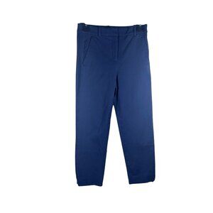 J.Crew Kallie Dress Pants Women's Size 0 Navy Blue Trousers Straight Leg NWOT